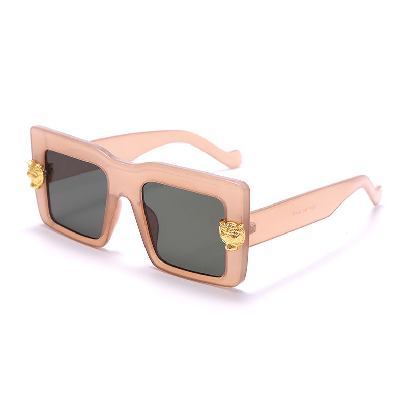 Wide Flat Top Sunglasses