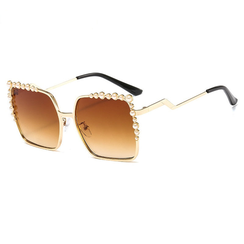 Luxury Pearl Sunglasses Women