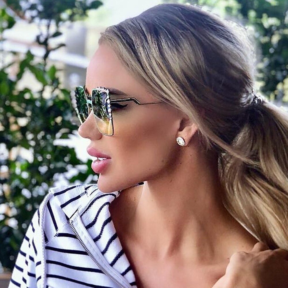 Luxury Pearl Sunglasses Women