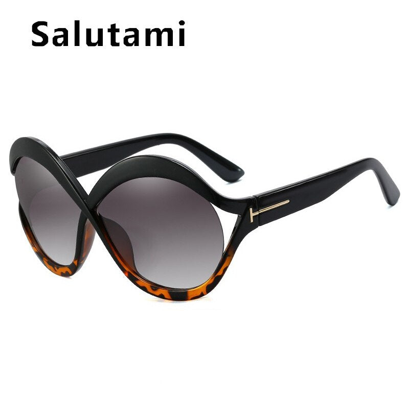 Unique Arc Oversize Sunglasses
