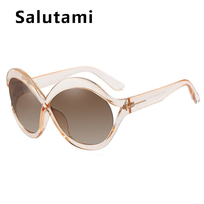 Unique Arc Oversize Sunglasses