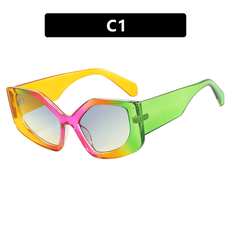 Rainbow Cat Eye Sunglasses