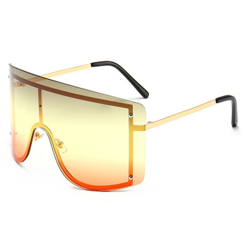 Large Frame Windproof Fashion Sunglasses