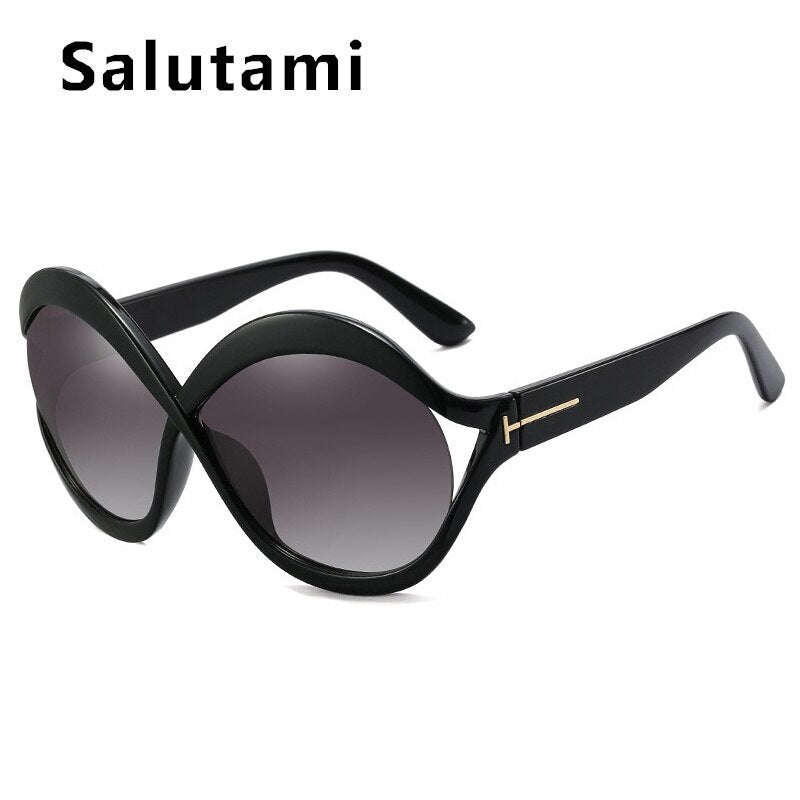 Unique Arc Oversize Sunglasses