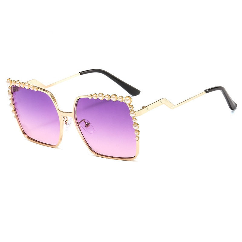 Luxury Pearl Sunglasses Women
