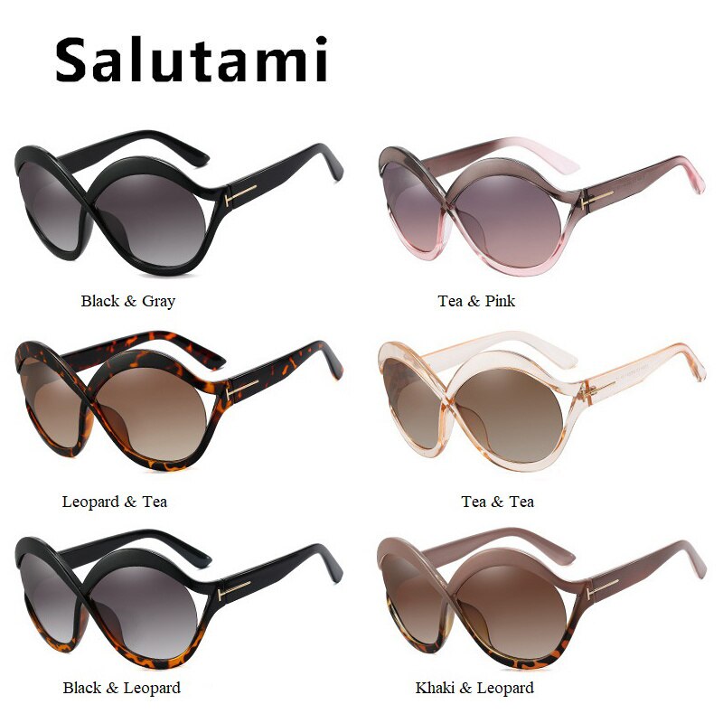 Unique Arc Oversize Sunglasses