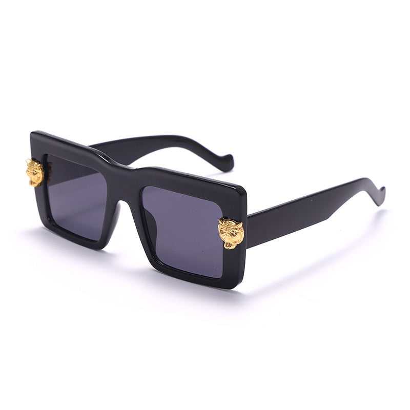 Wide Flat Top Sunglasses