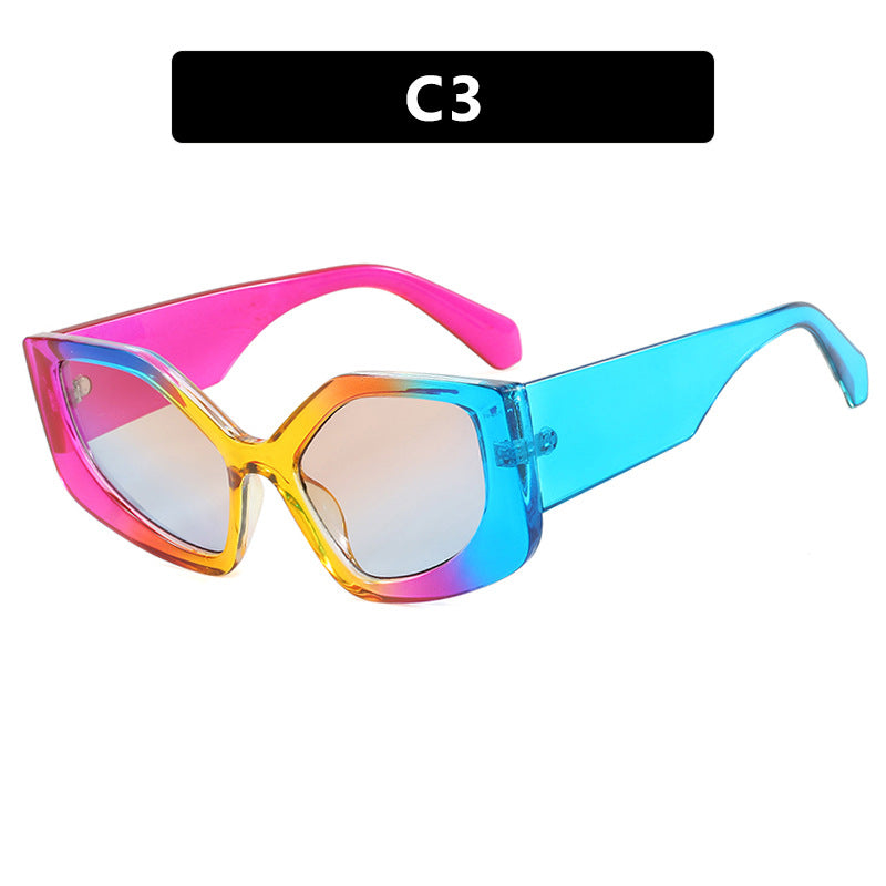 Rainbow Cat Eye Sunglasses