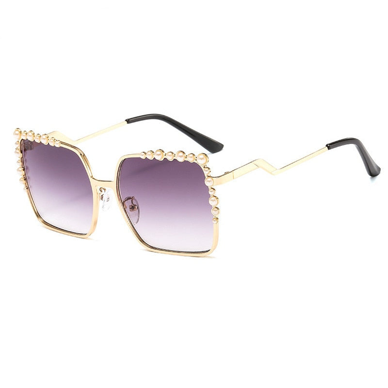 Luxury Pearl Sunglasses Women