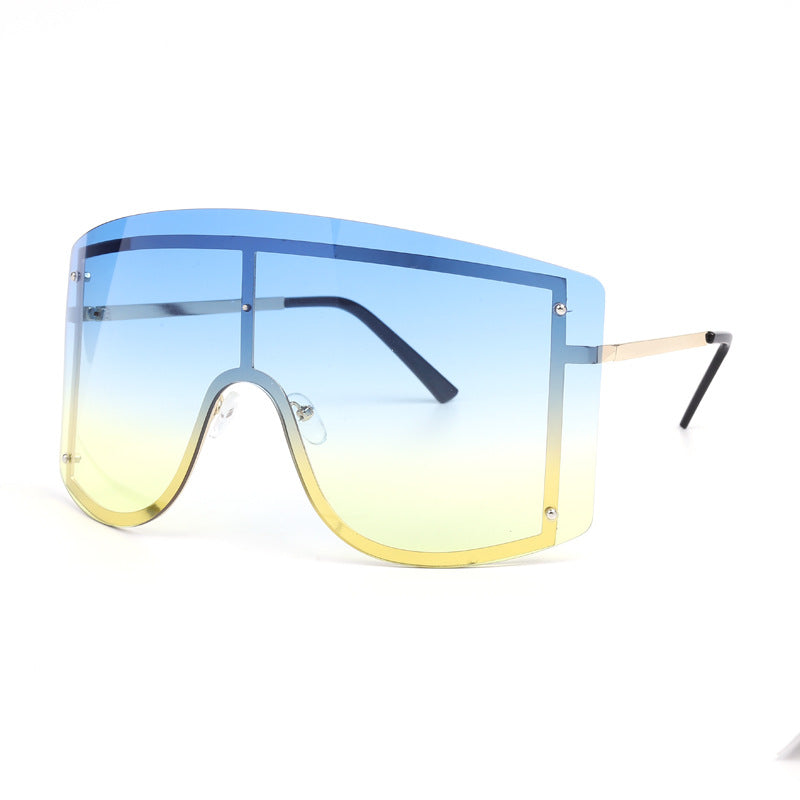 Large Frame Windproof Fashion Sunglasses