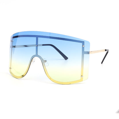 Large Frame Windproof Fashion Sunglasses