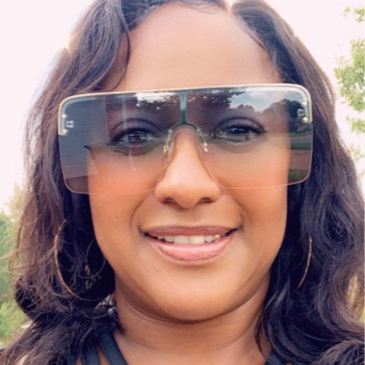 Oversized Gradient Sunglasses