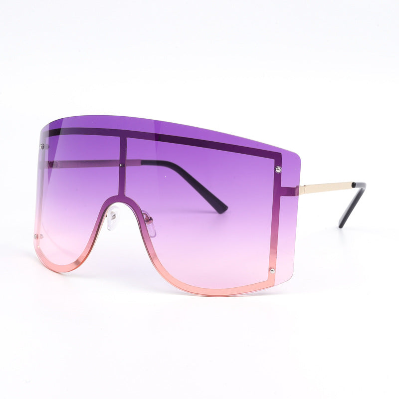 Large Frame Windproof Fashion Sunglasses