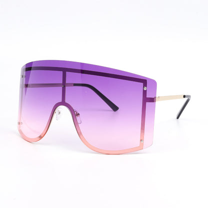 Large Frame Windproof Fashion Sunglasses