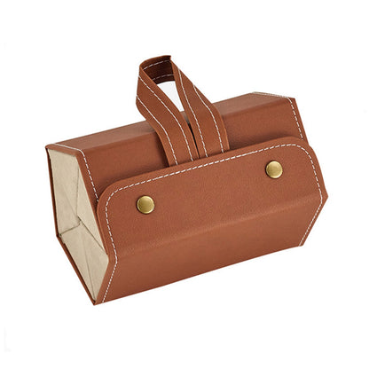 Leather Multiple Glasses Storage Case