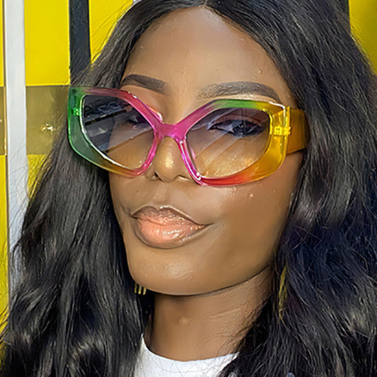 Rainbow Cat Eye Sunglasses